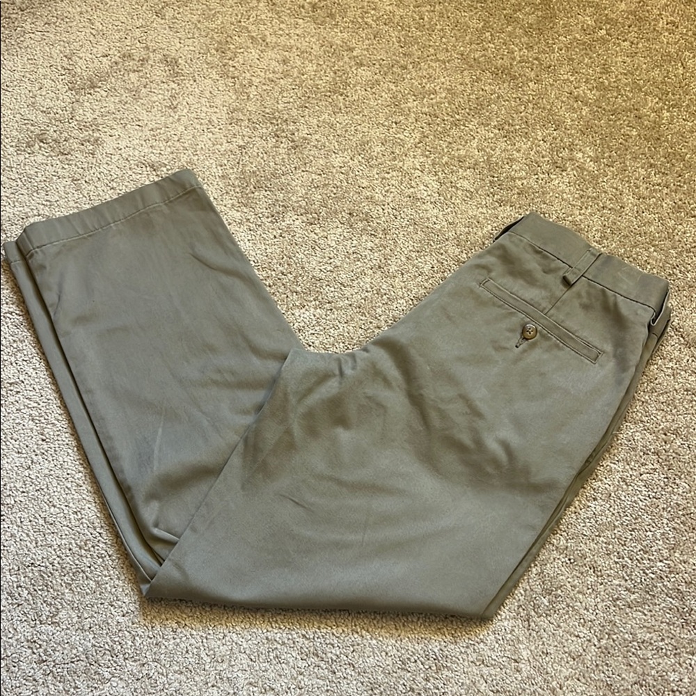 Croft & Barrow Men's Khaki Chinos Cotton Trouser Pants Size 30x30